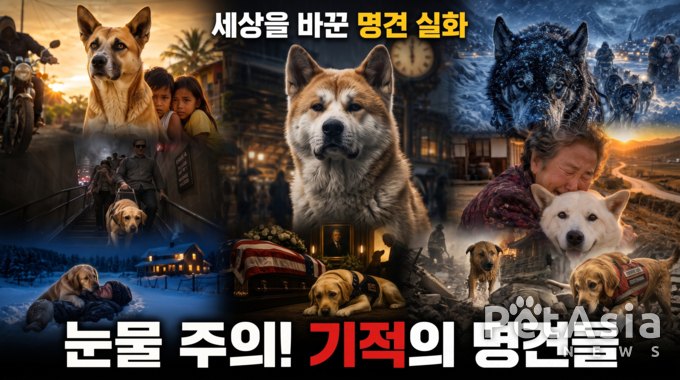 “9년을 기다리고, 불길 속으로 뛰어들었다”…강사모TV, 세상을 울린 ‘명견 감동 실화 12’ 공개